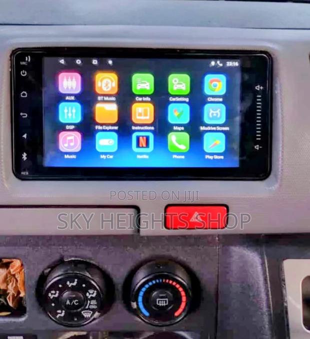 Fitting Car Android 8" 4gb+64gb Touchscreen Radio, Free Reverse Camera - main view