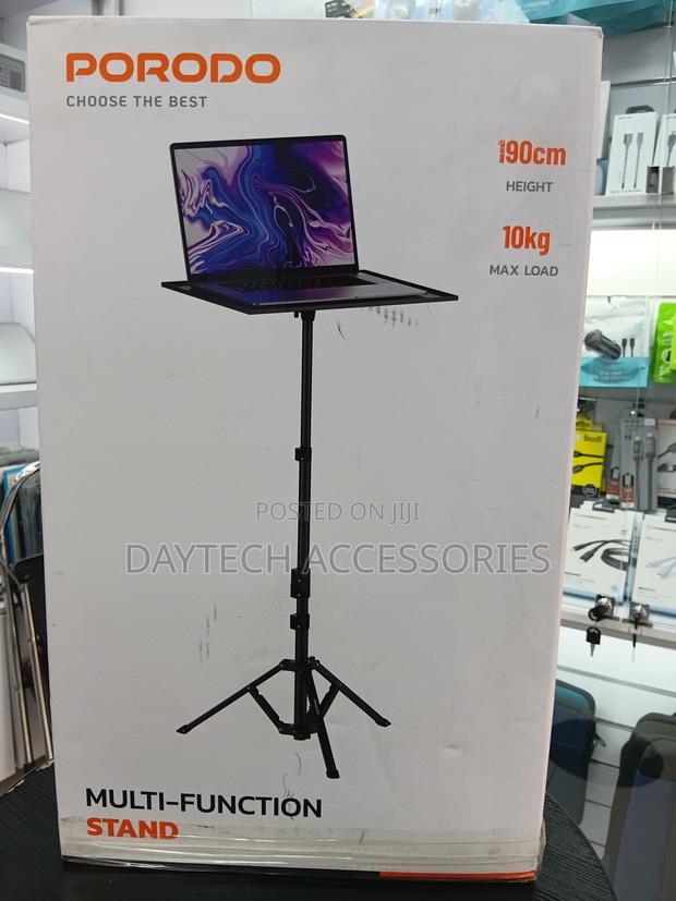 Porodo Multi-angle Laptop And Projector Tripod Stand - thumbnail 3
