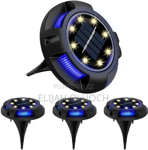 *4pcs Led Solar Garden Desk Ground Lights