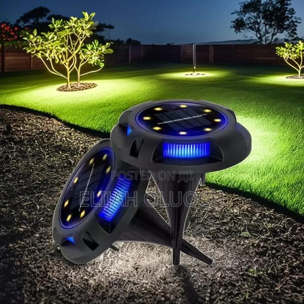 *4pcs Led Solar Garden Desk Ground Lights - thumbnail 2