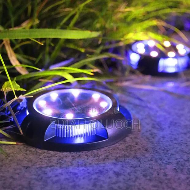 *4pcs Led Solar Garden Desk Ground Lights - thumbnail 3