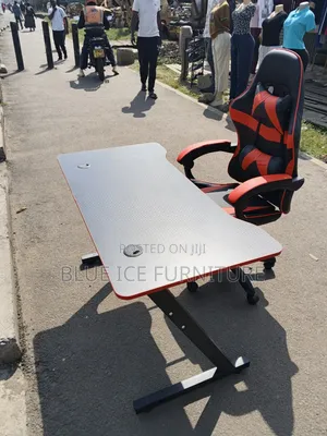 Comfort Gaming Chair and Table Set