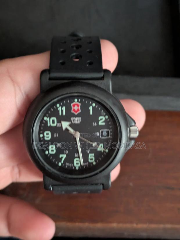 Swiss Military Full Lume Original Watch Black Out Edition