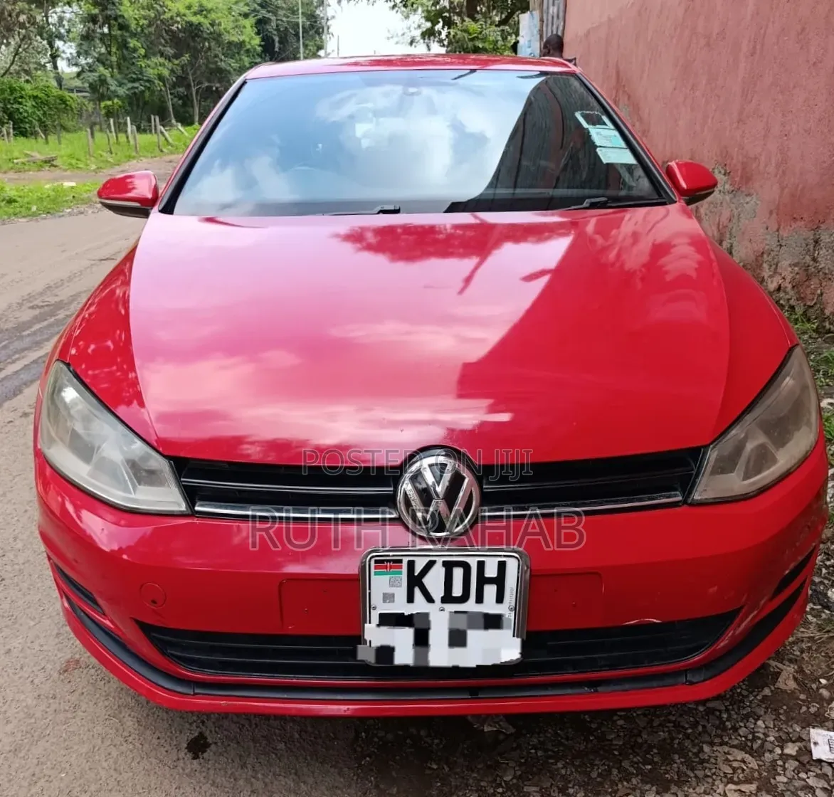 Volkswagen Golf 2015 Red