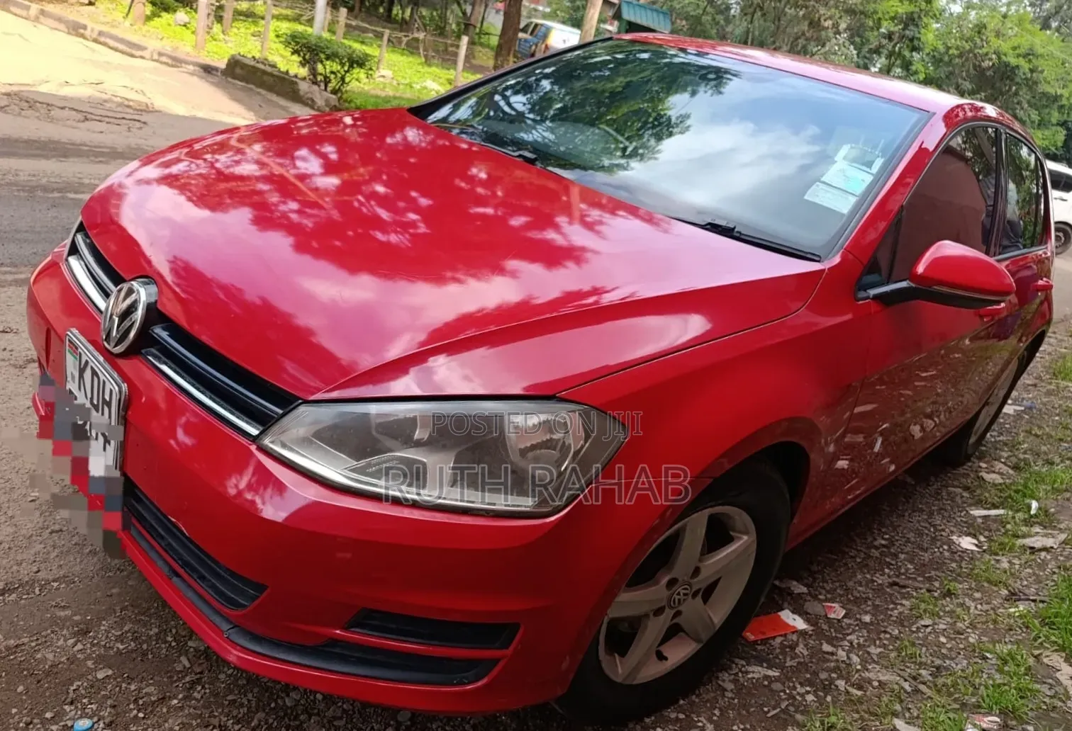 Volkswagen Golf 2015 Red