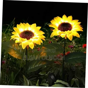 *2 Pack Sunflower Solar Powered Lights