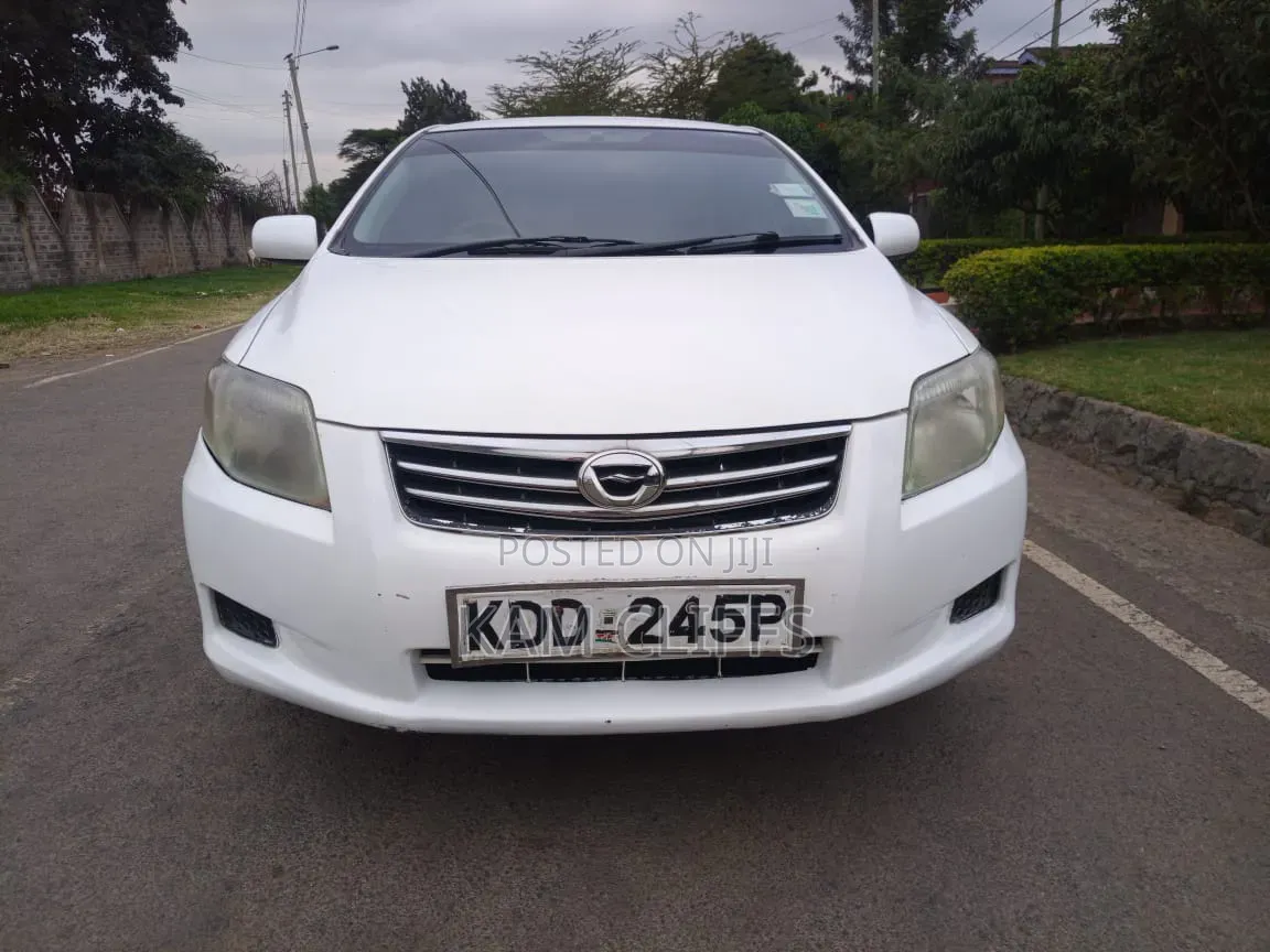 Toyota Axio 2012 White