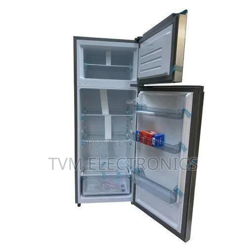 Ecomax 230l Double Door Fridge Dark Silver Energy Efficient, Low Noise - thumbnail 3