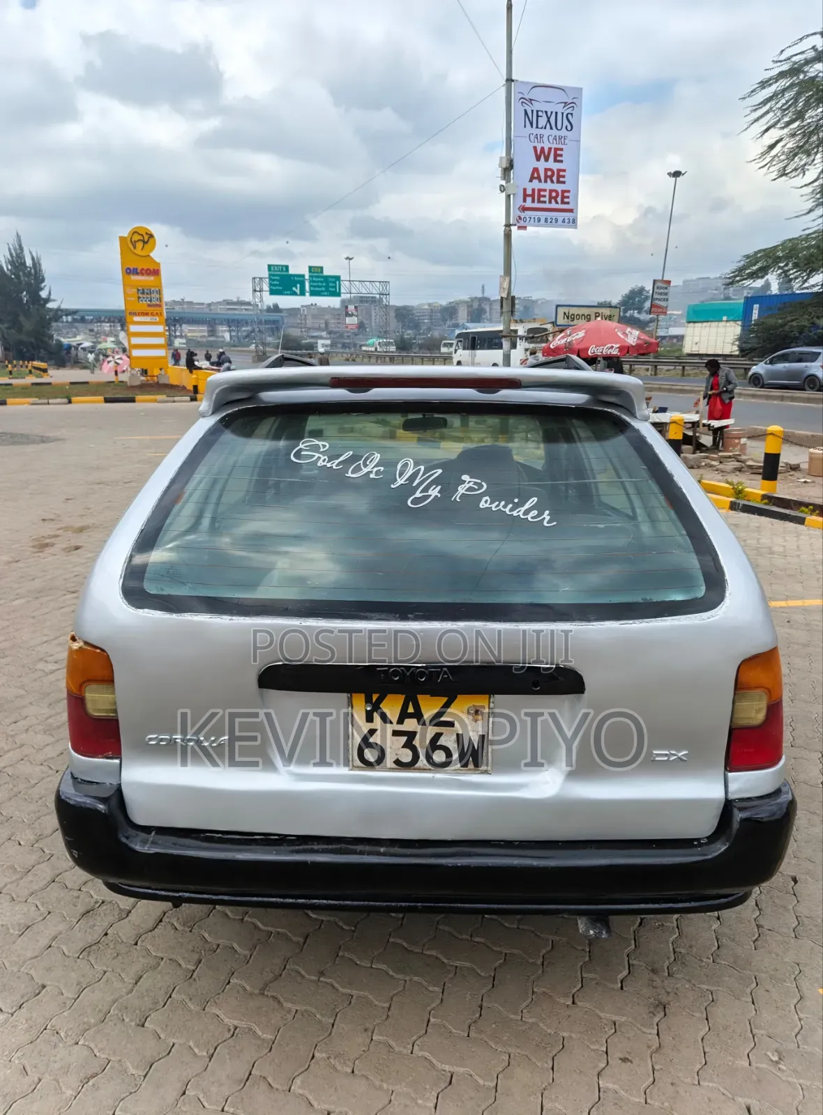 Toyota Corolla Fielder 2001 Silver