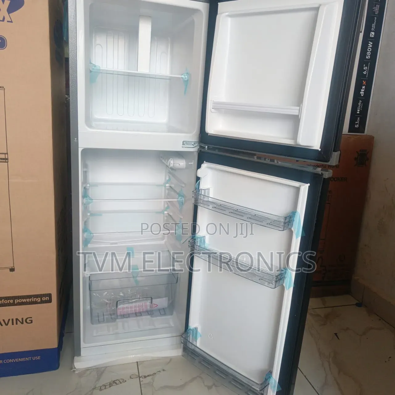 Ecomax 118l Double Door Fridge – Energy-Saving Compact Cooler