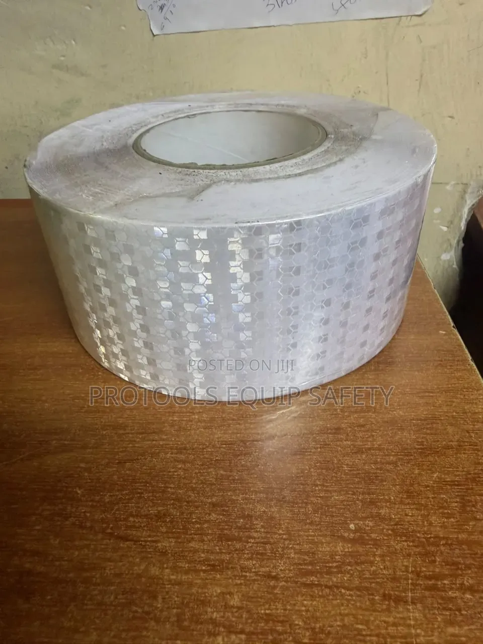50m High-visibility White Reflective Safety Tape
