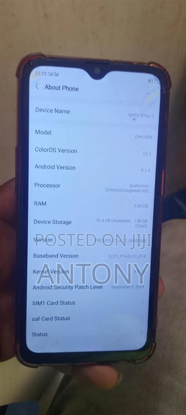 Oppo R15x 128 GB Black - thumbnail 3