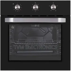 Bolesi 65l Built-in Electric Oven With Convection Fan and Grill Black