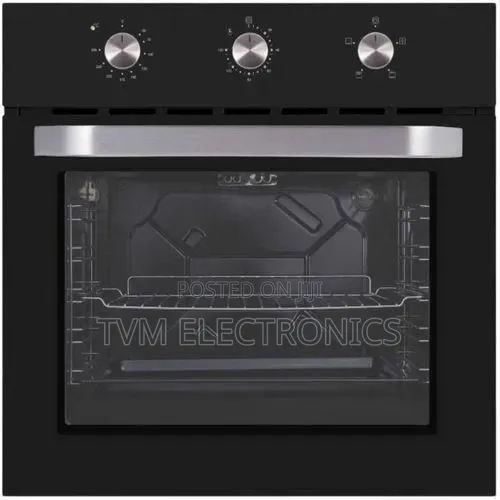Bolesi 65l Built-in Electric Oven With Convection Fan and Grill Black