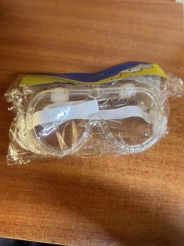 Clear Goggles With Strap - main view