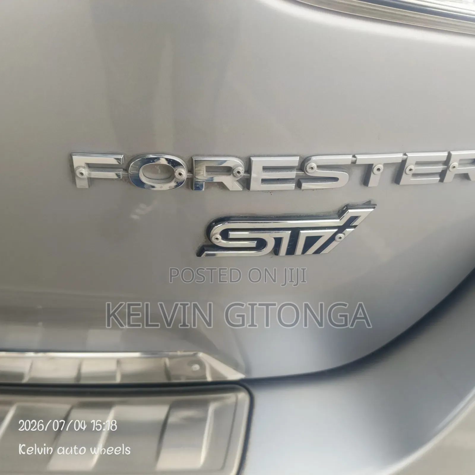 Subaru Forester 2018 Silver