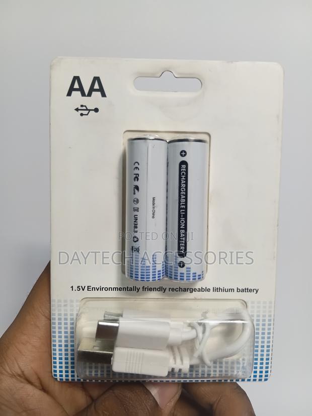 Rechargeable Aa Battery 1.5v 2200mwh - thumbnail 2