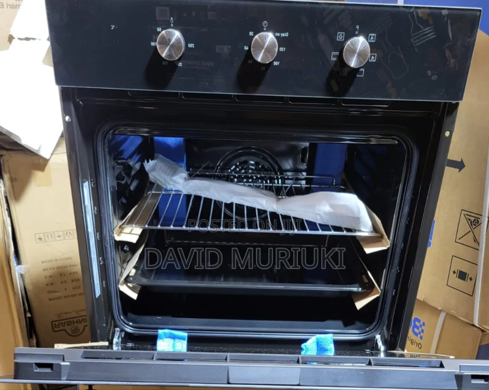 Bolesi 65 Litres Oven Uses Knobs to Control,With Fan.