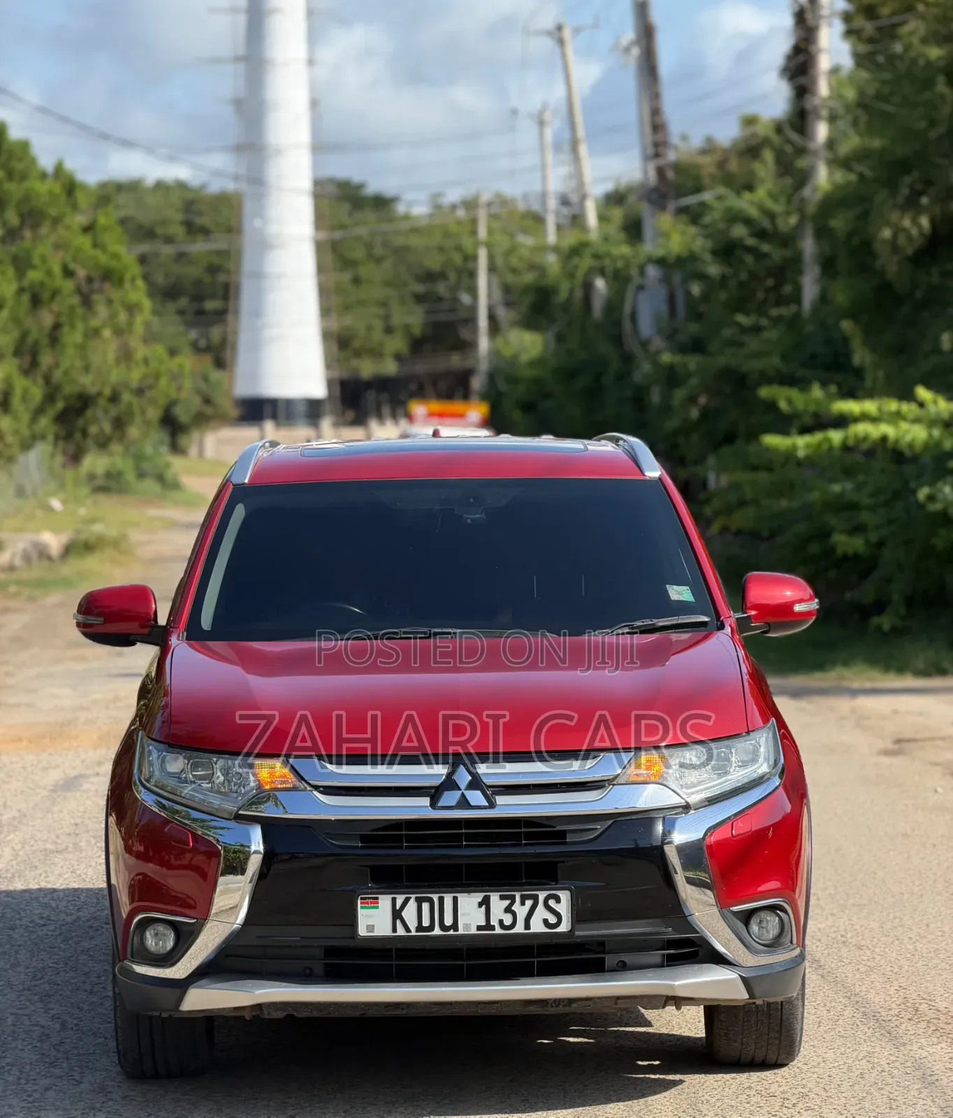 Mitsubishi Outlander 2014 Red
