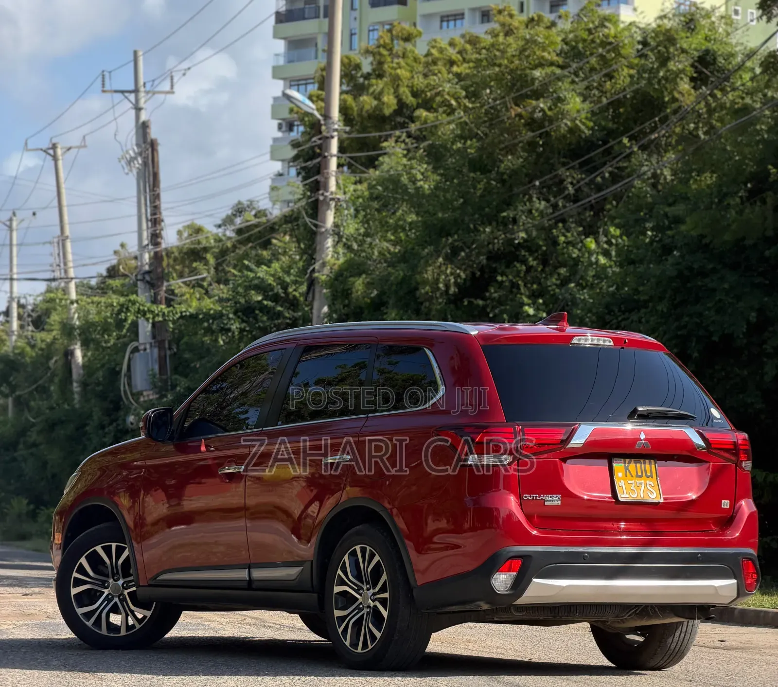 Mitsubishi Outlander 2014 Red