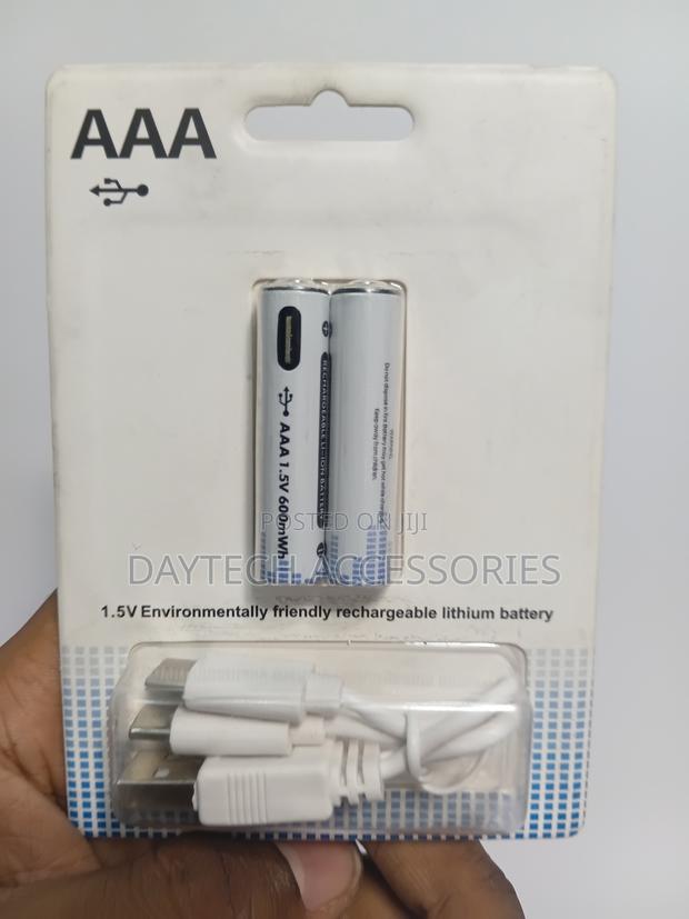 Aaa 1.5v Rechargeable Lithium-ion Batteries - thumbnail 2