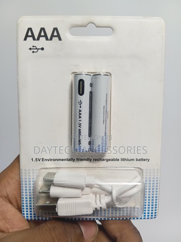 Aaa 1.5v Rechargeable Lithium-ion Batteries - thumbnail 3