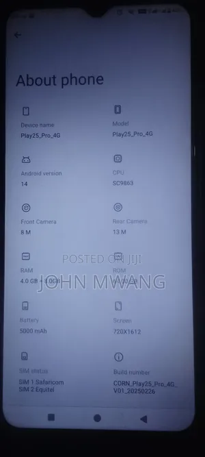 Tecno Pop 9 64 GB Purple