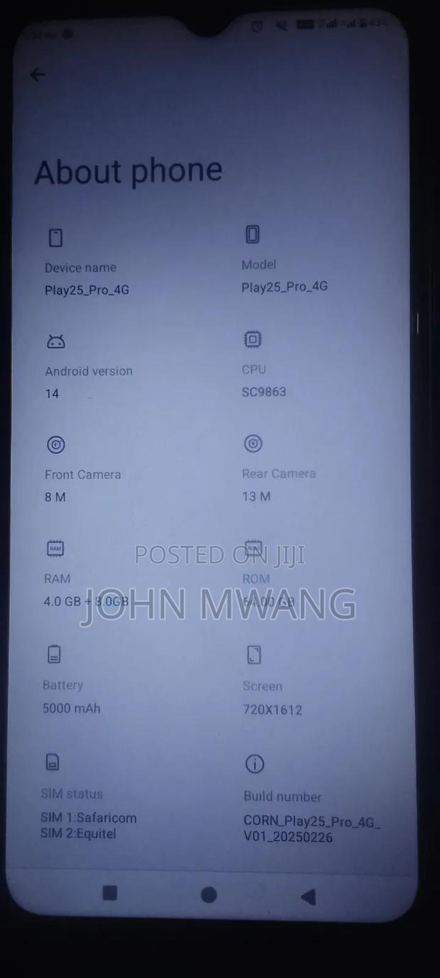 Tecno Pop 9 64 GB Purple - thumbnail 4