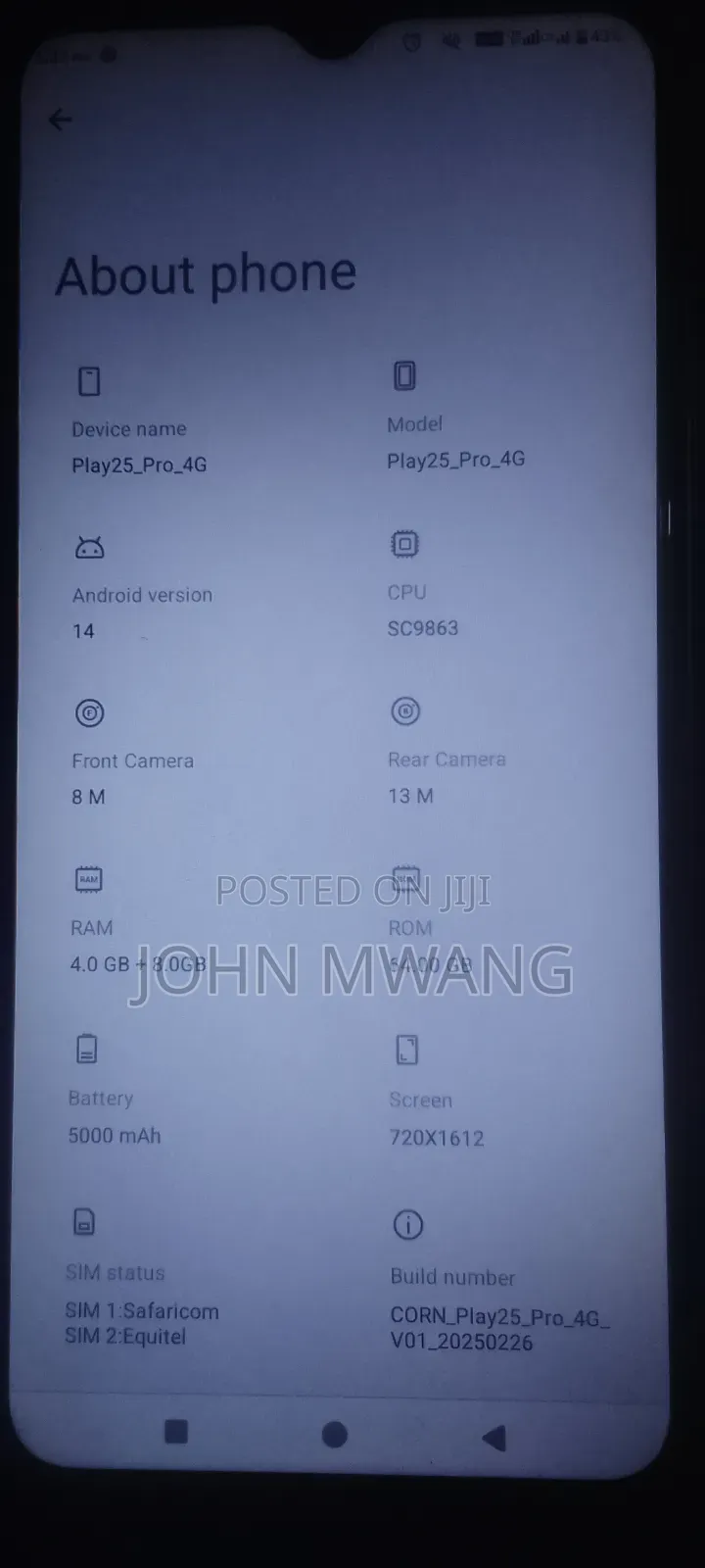 Tecno Pop 9 64 GB Purple