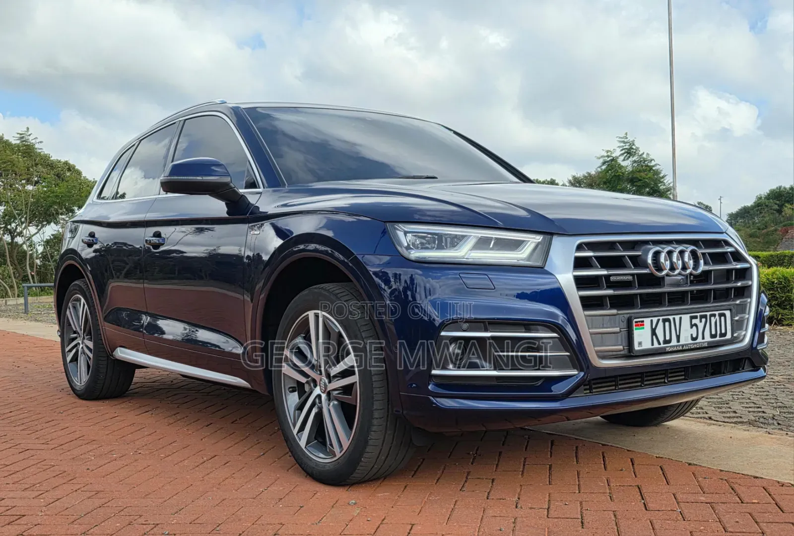 Audi Q5 2016 Blue
