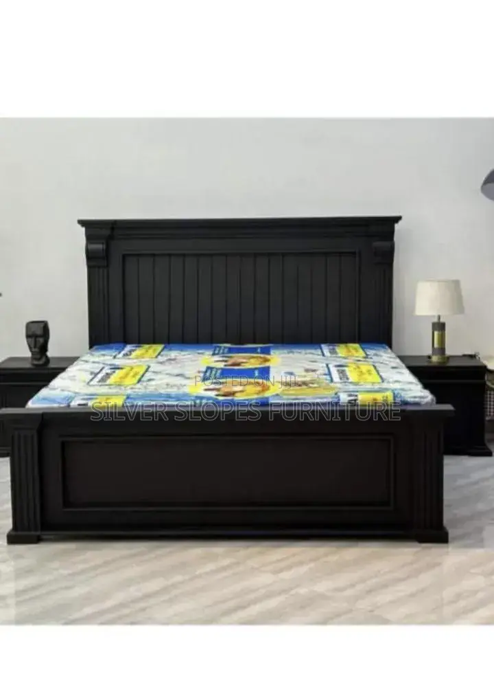 6x6 Mahogany Bed