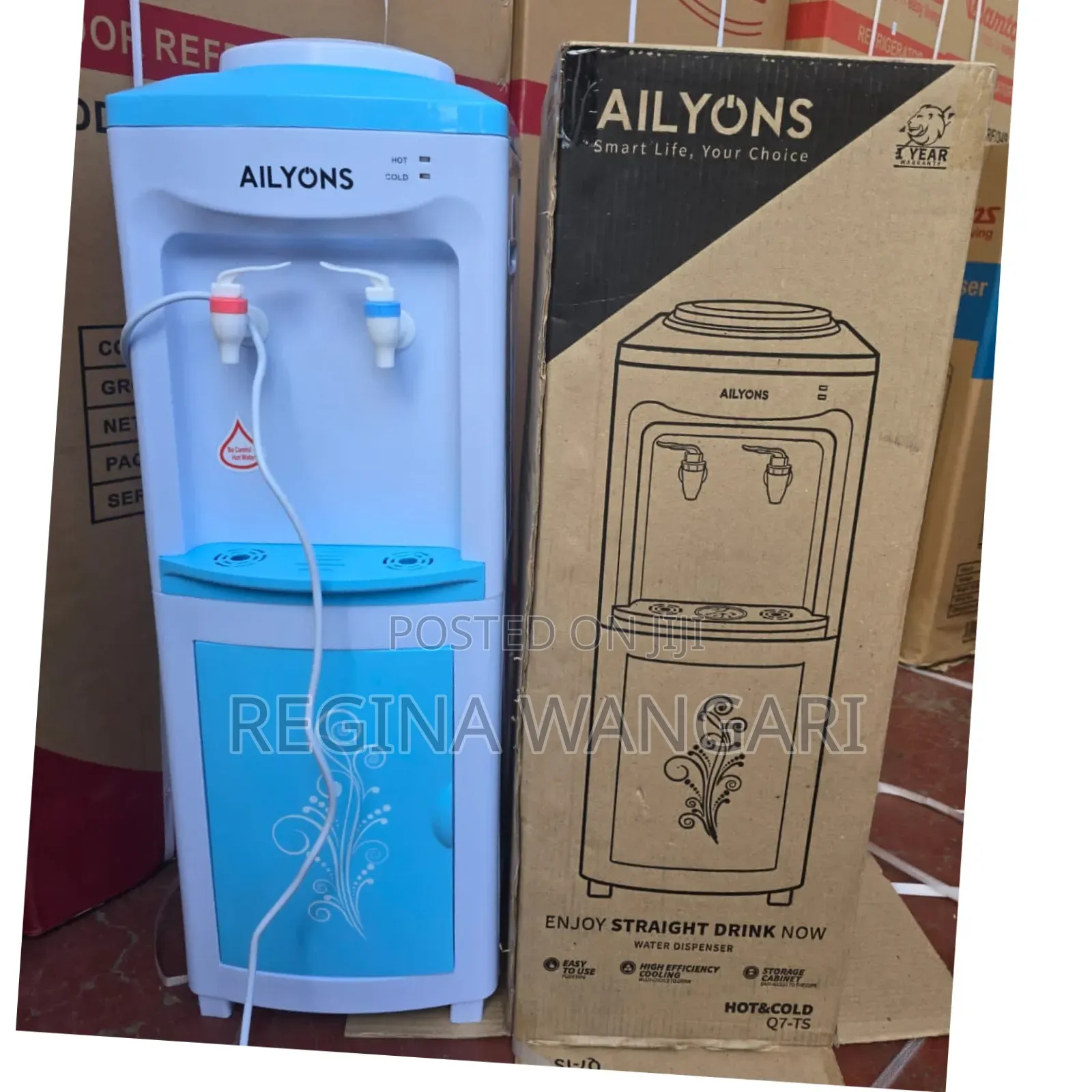 Ailyons 2 Taps Hot and Normal Water Dispenser at 2800
