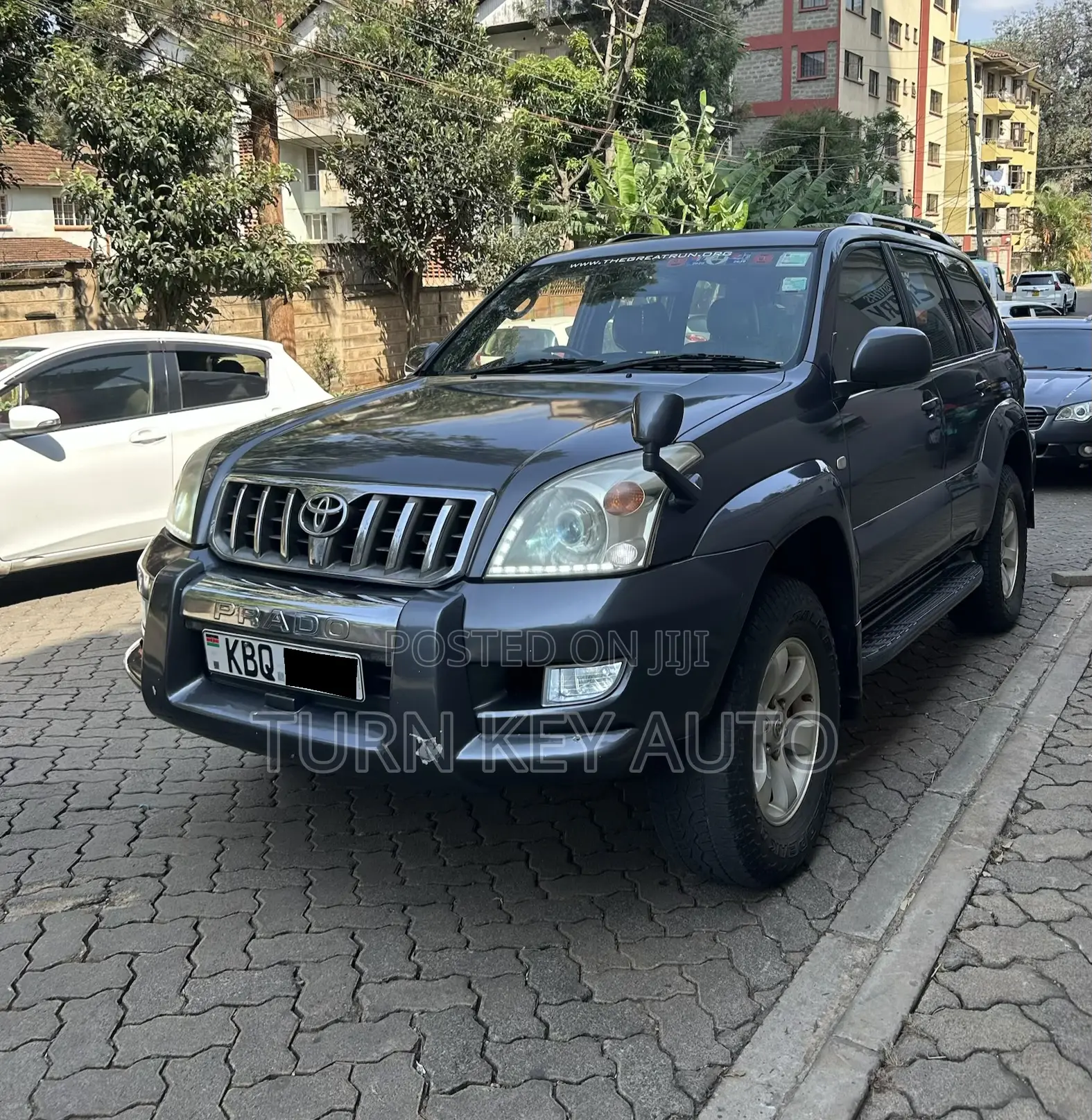 Toyota Land Cruiser Prado 3.4 5dr 2004 Gray