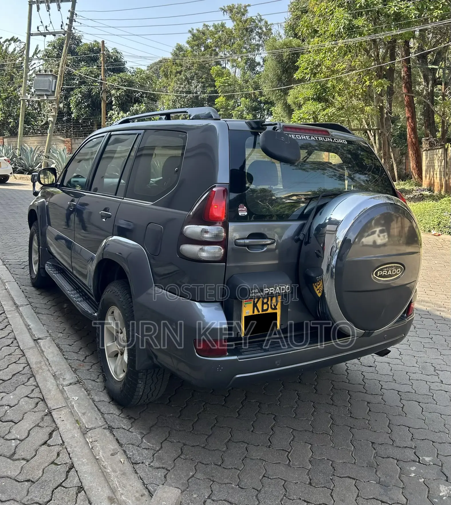 Toyota Land Cruiser Prado 3.4 5dr 2004 Gray