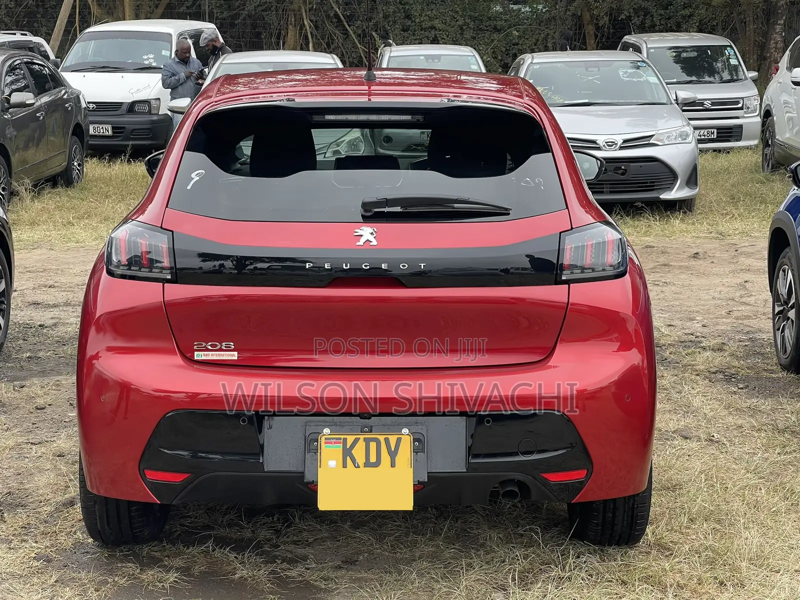 Peugeot 208 2021 Red