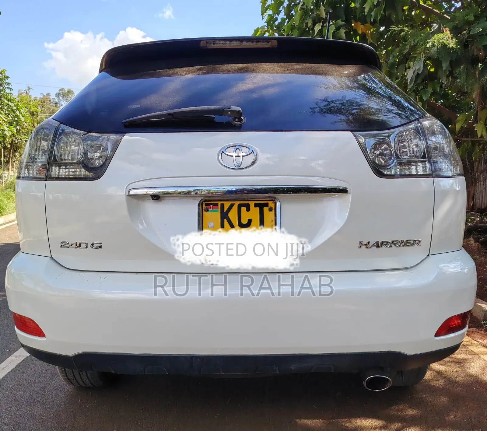 Toyota Harrier 2011 White