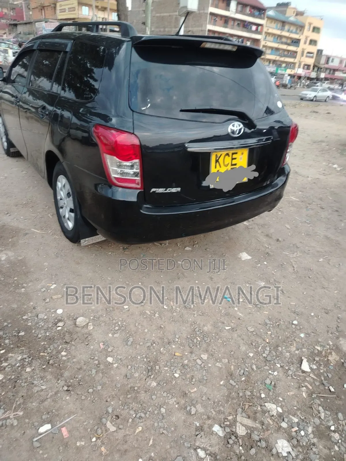 Toyota Corolla Fielder 2008 Black
