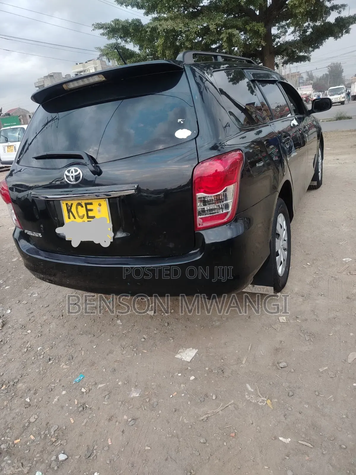 Toyota Corolla Fielder 2008 Black