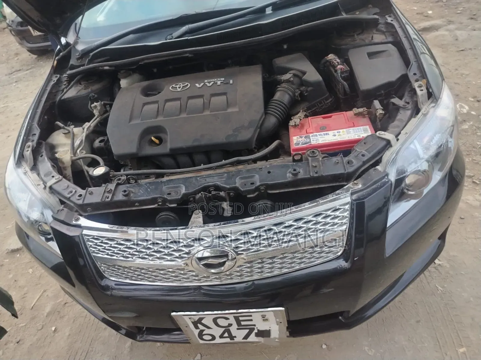 Toyota Corolla Fielder 2008 Black