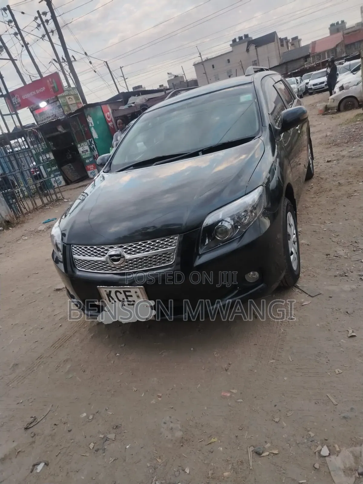 Toyota Corolla Fielder 2008 Black