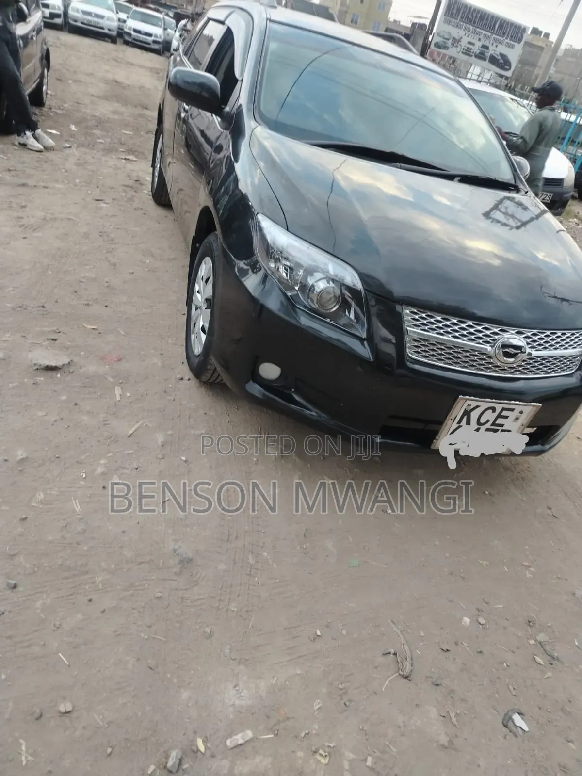Toyota Corolla Fielder 2008 Black