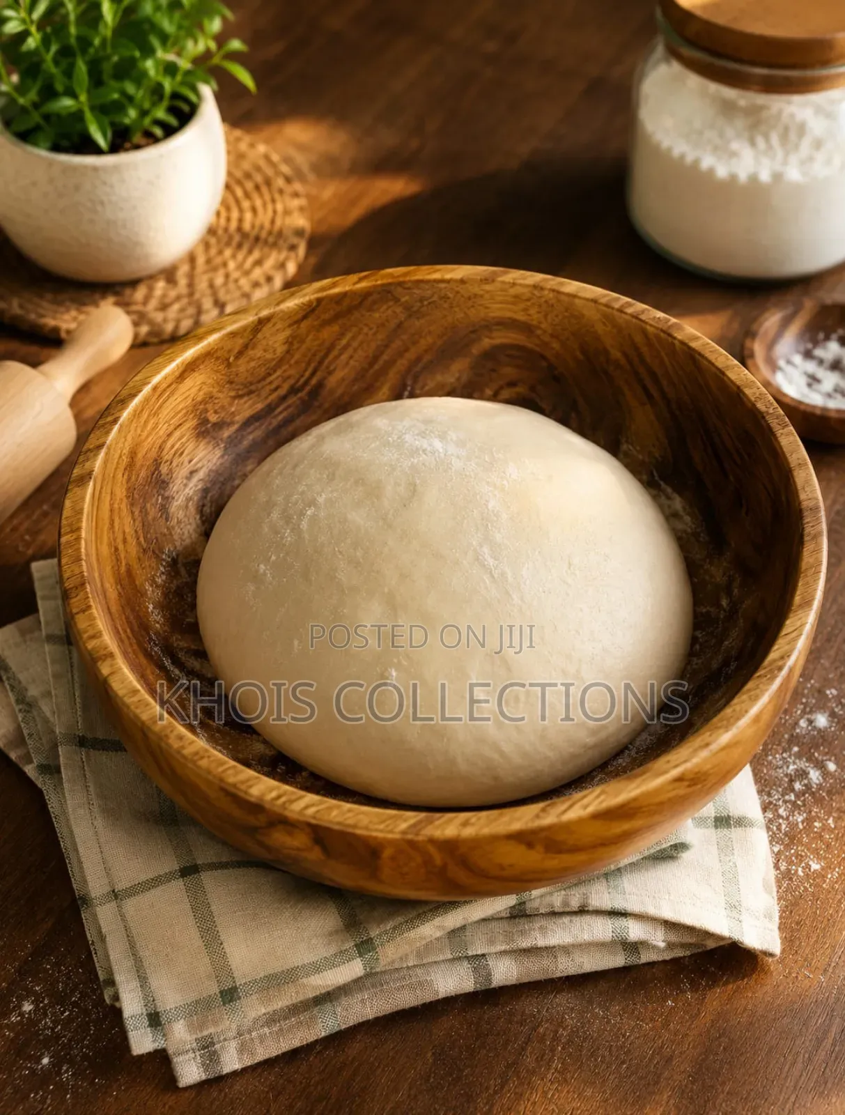 12" Wooden Crafted Bowl
