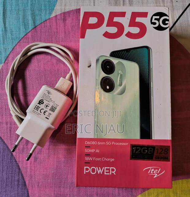 Itel P55 5G 128 GB Blue - thumbnail 3