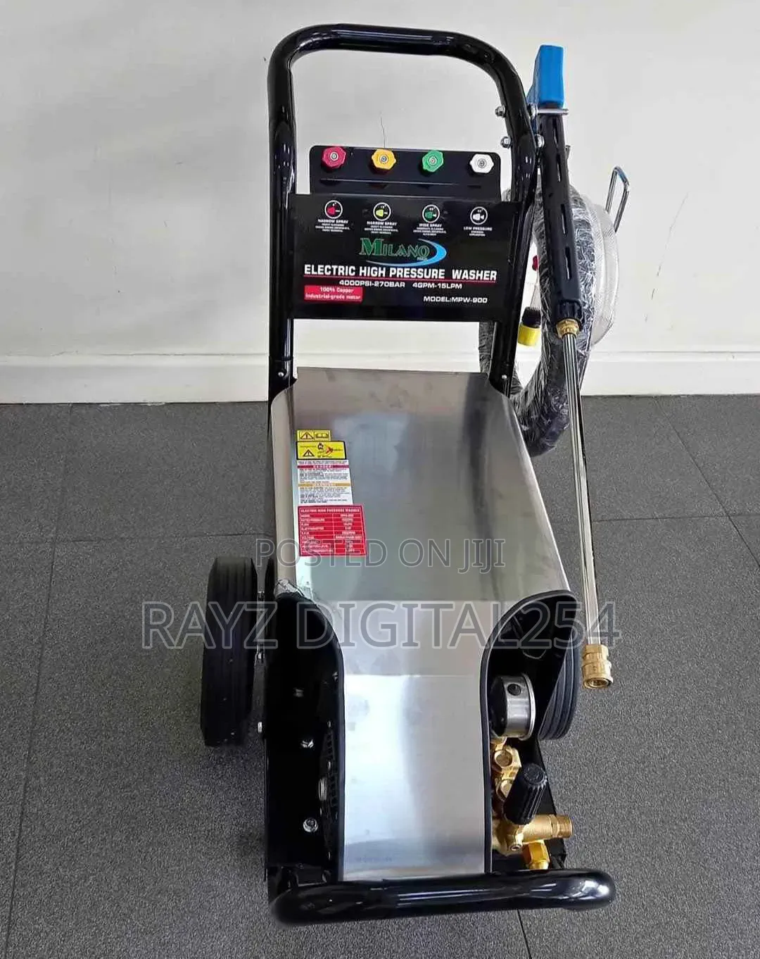 Electric Carwasher Milano 400psi