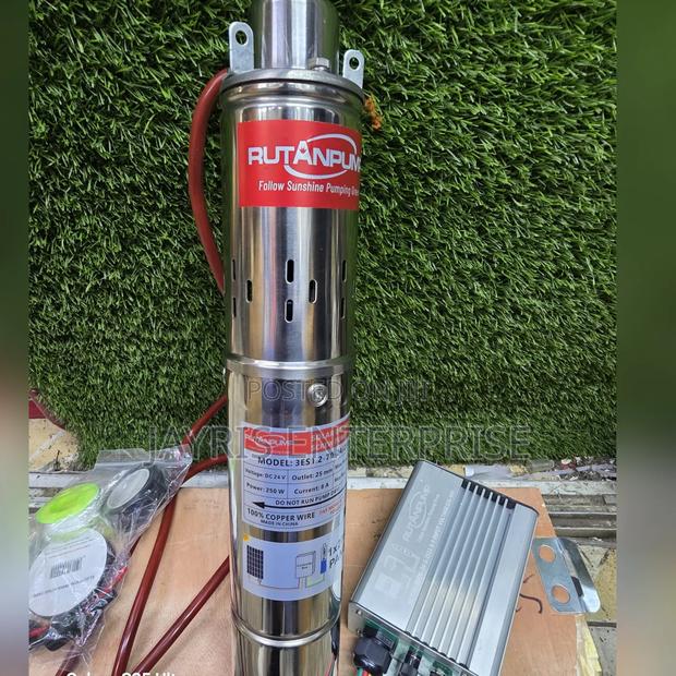 Rutan Pump 70m by 275watts Comes With an Inverter