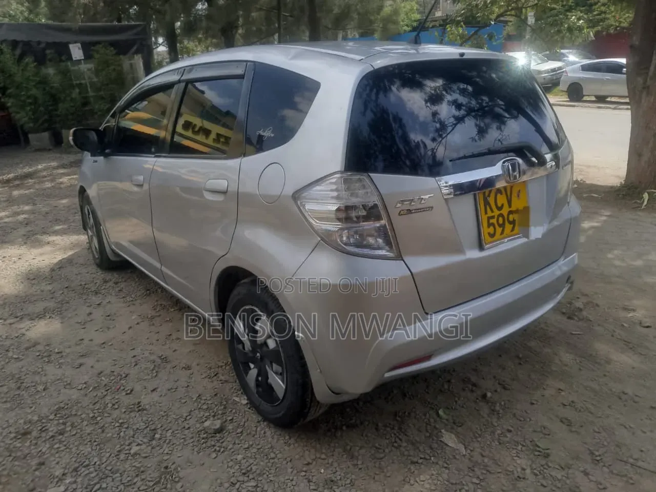 Honda Fit 2012 Silver