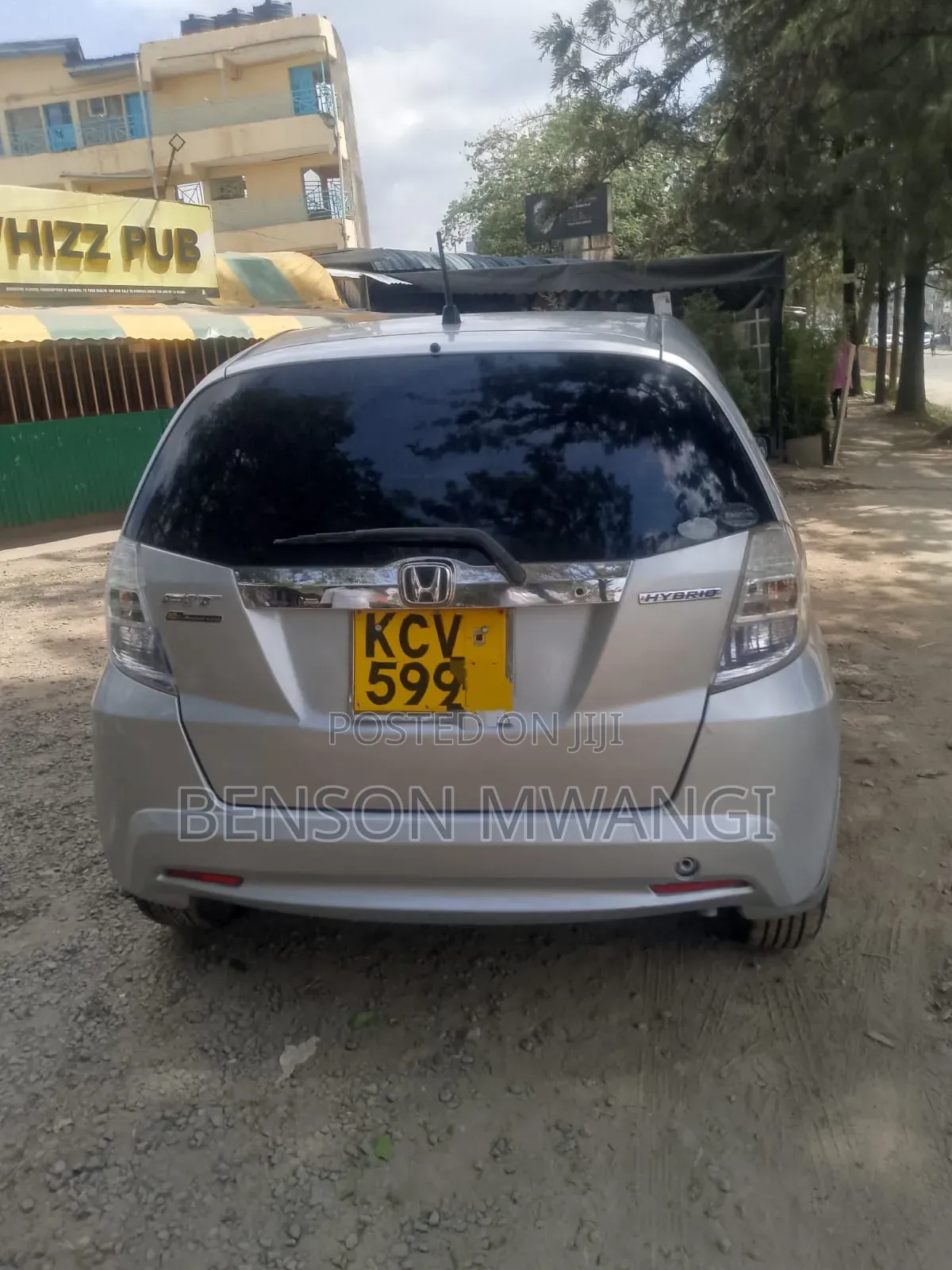 Honda Fit 2012 Silver