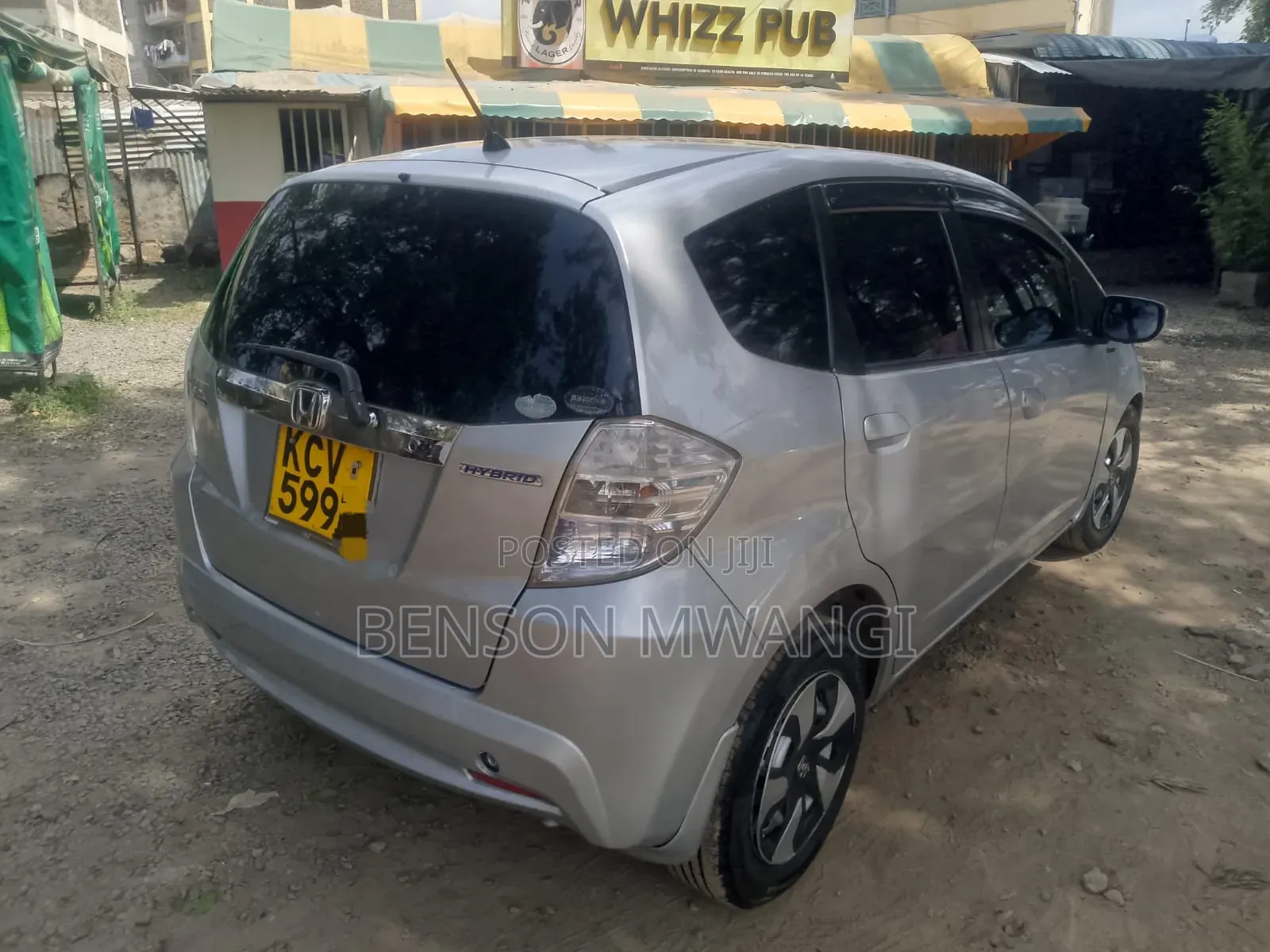 Honda Fit 2012 Silver
