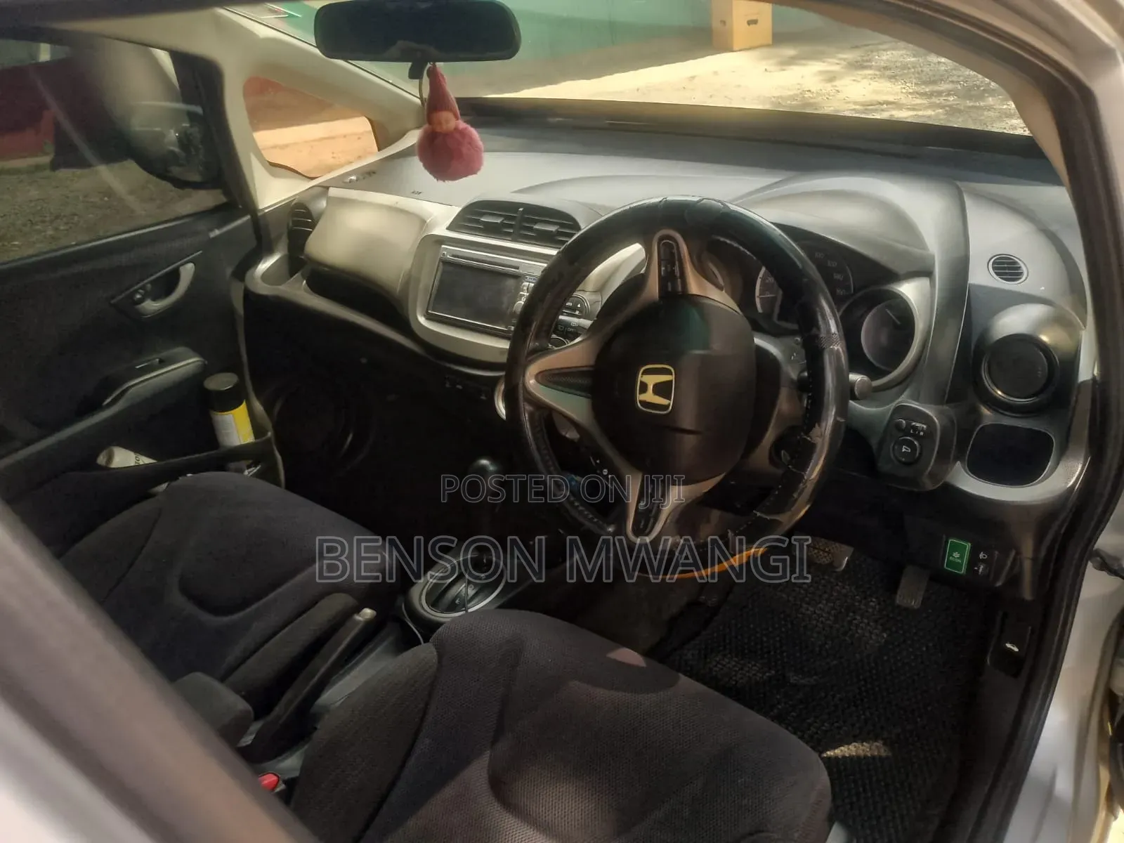 Honda Fit 2012 Silver