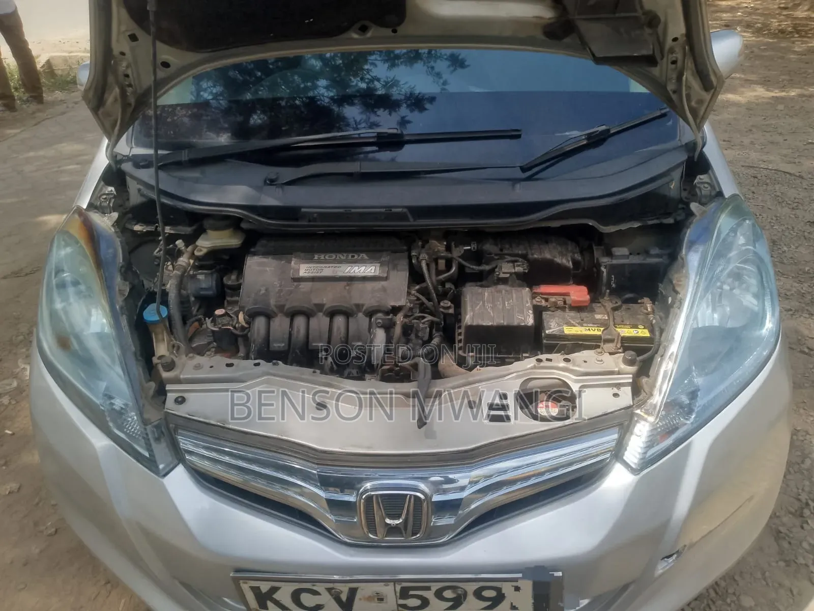Honda Fit 2012 Silver